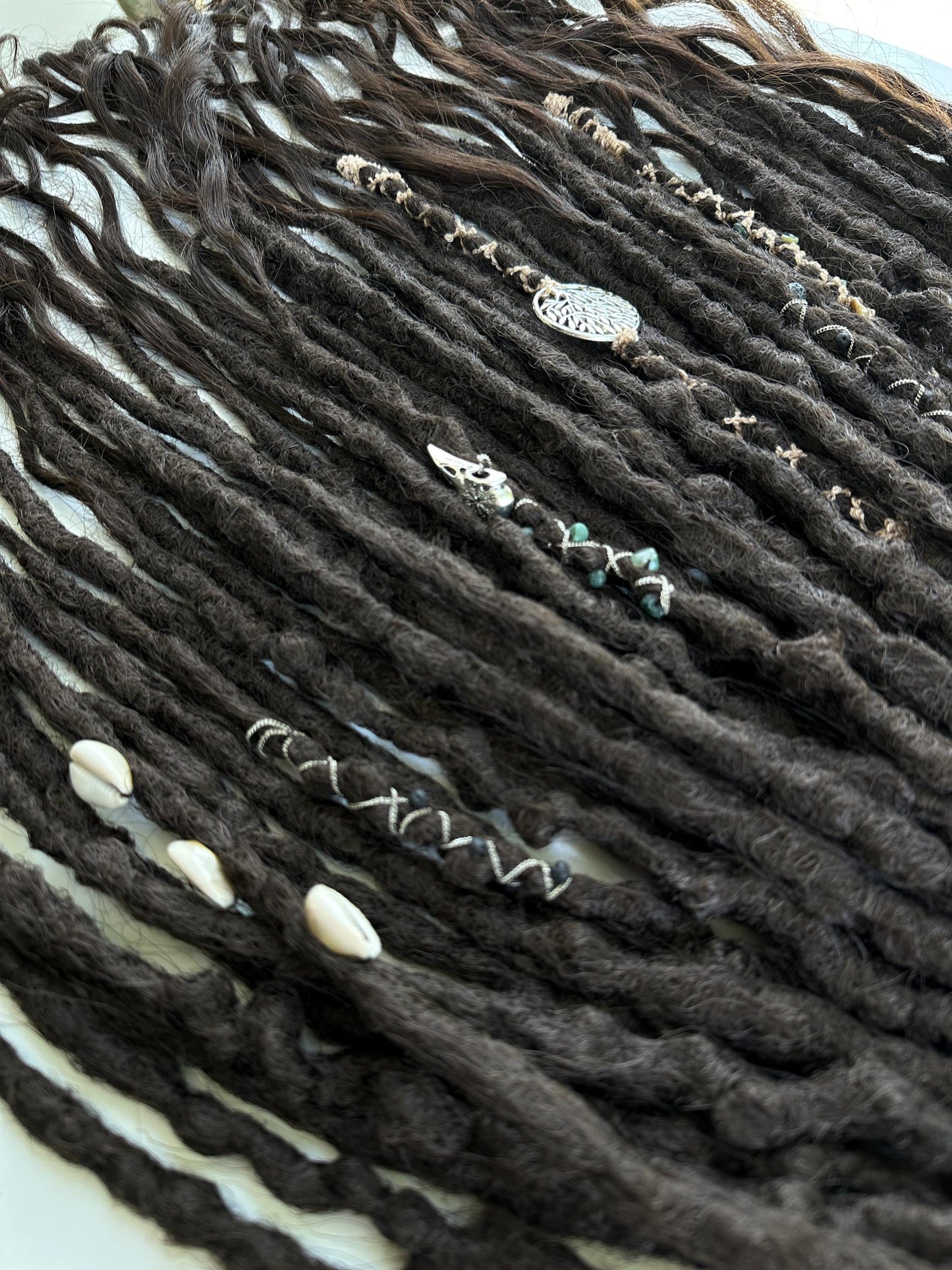 Dreads with Real Human Hair Ends