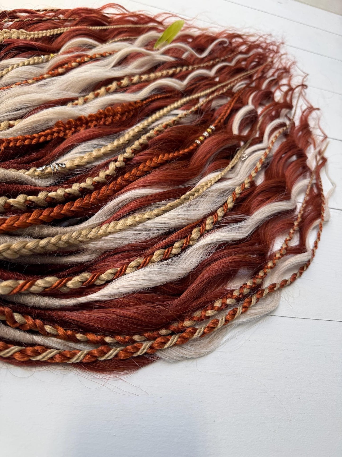 Ginger Blonde Boho Dreadlock Curls