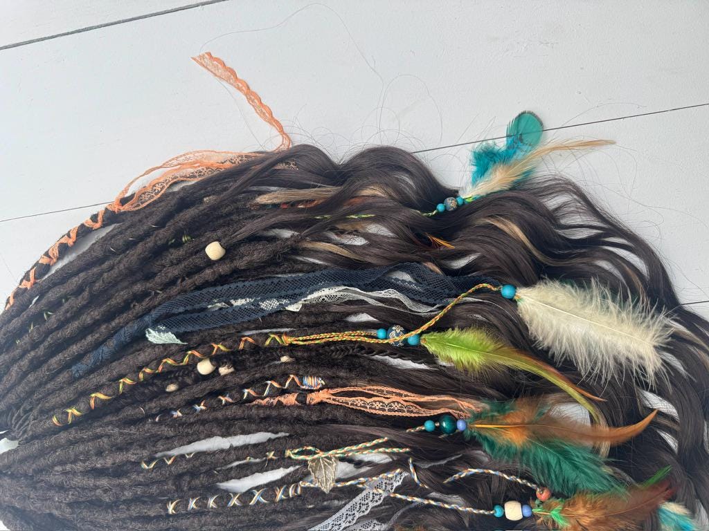 Forest Spirit Boho Dreadlock Extensions