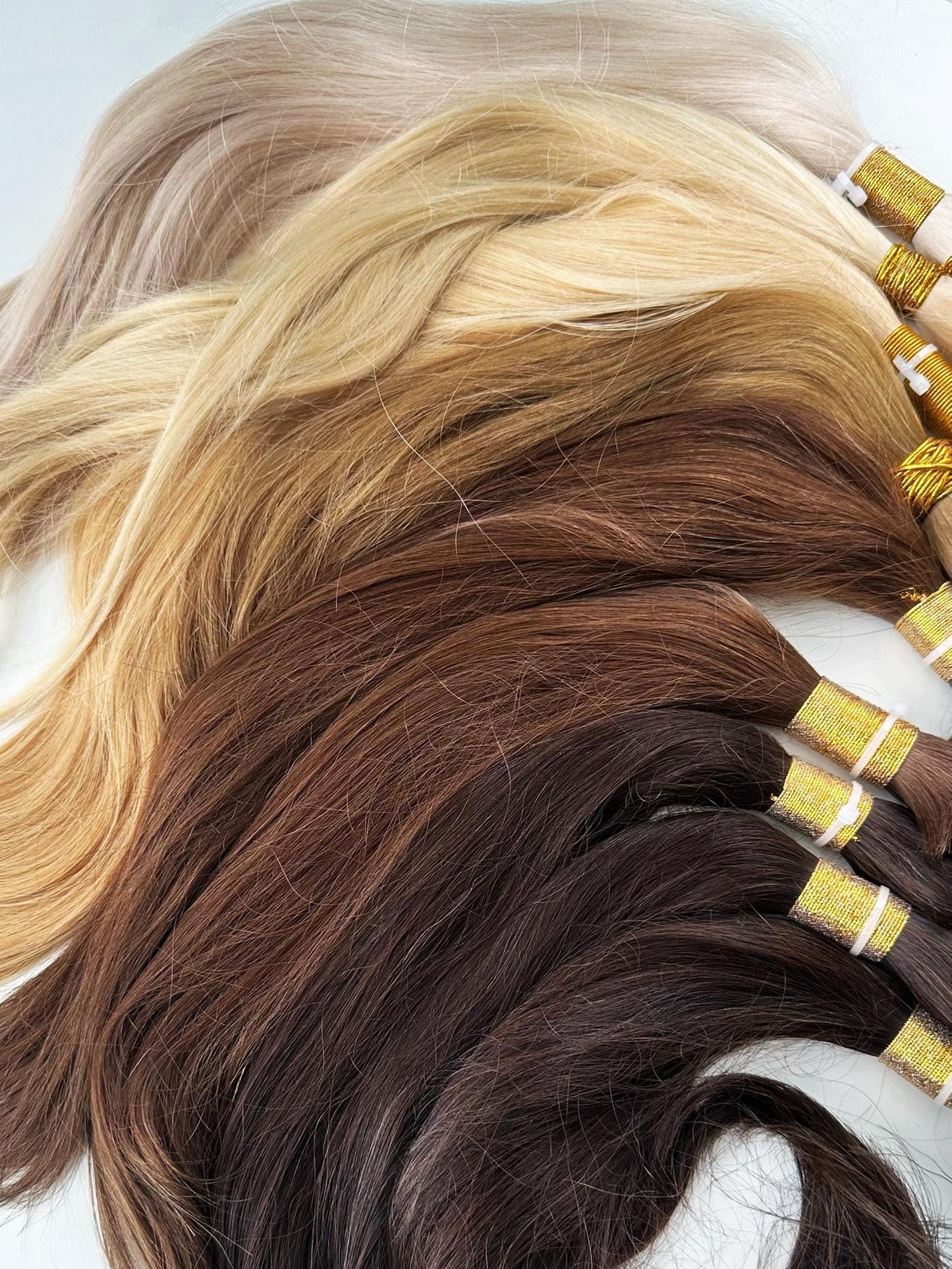 Dreadlocks with Human Hair Tips | Synthetic Dreads with Dyed Human Hair Ends