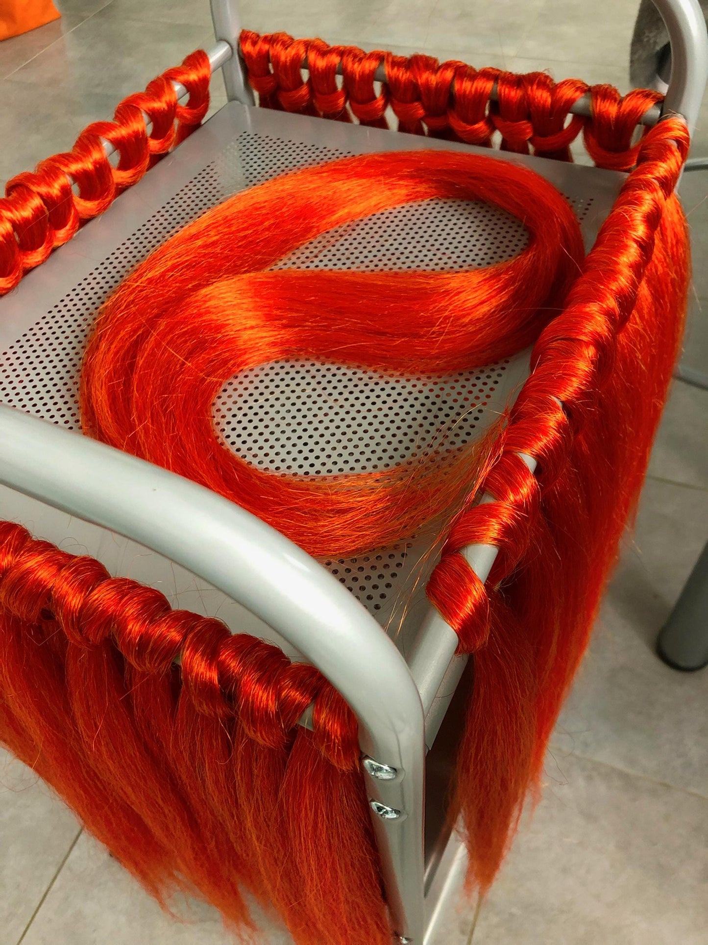 Red Boho Shamanic Dreadlocks