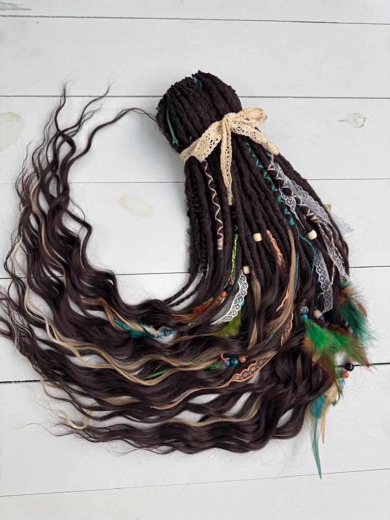 Forest Spirit Boho Dreadlock Extensions