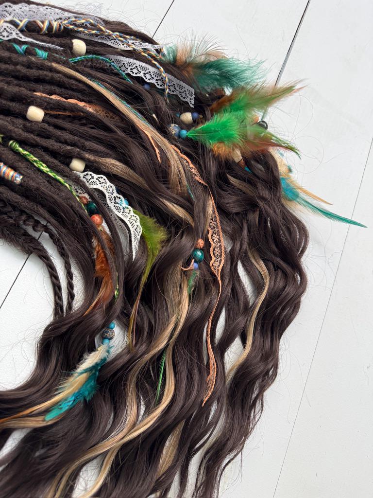 Forest Spirit Boho Dreadlock Extensions