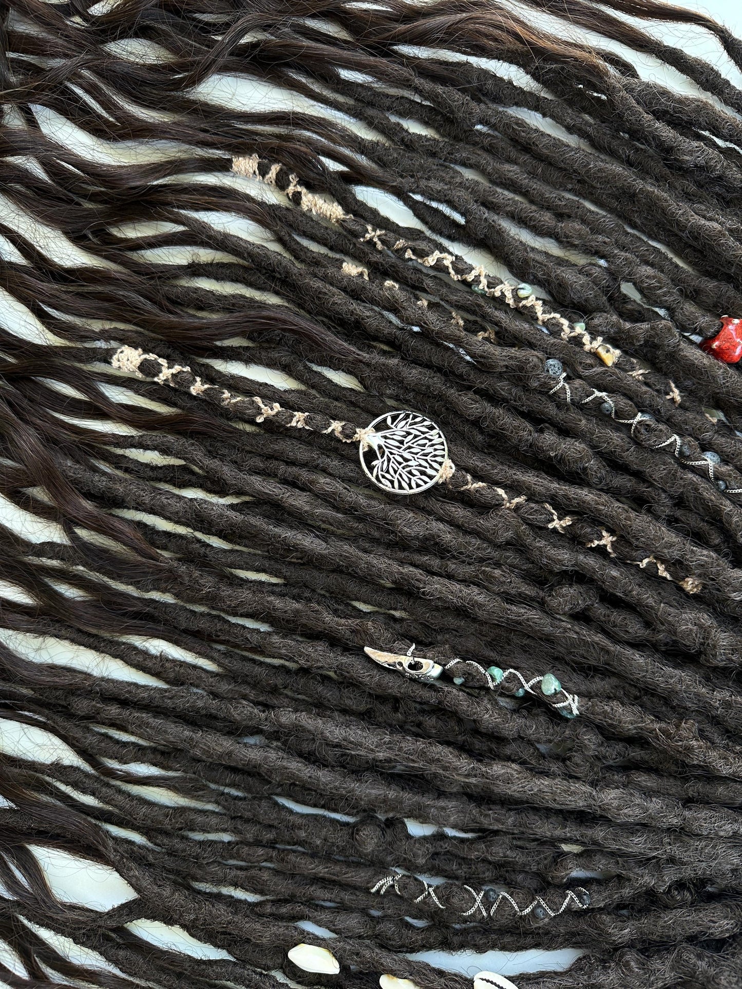 Dreads with Real Human Hair Ends